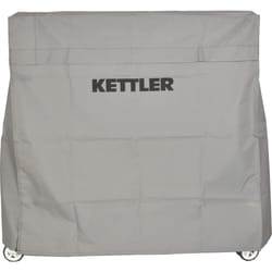 Kettler Heavy-Duty Weatherproof Indoor/Outdoor Table Tennis Table Cover, Grey (7033-100)