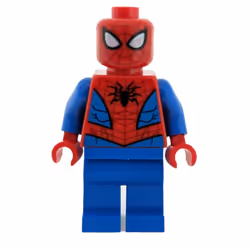LEGO Marvel Super Heroes Minfigure - Spider-Man Black Web Pattern