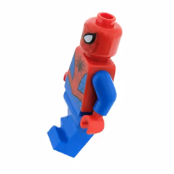 LEGO Marvel Super Heroes Minfigure - Spider-Man Black Web Pattern