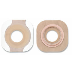 Hollister New Image Flat Flextend Skin Barrier  Green Color Match - 1-3/4  Flange  Ostomy Skin Barrier  Ostomy Supplies  5 Pack  Pre-Sized 5/8