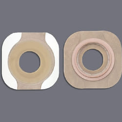 Hollister New Image Flat Flextend Skin Barrier  Green Color Match - 1-3/4  Flange  Ostomy Skin Barrier  Ostomy Supplies  5 Pack  Pre-Sized 3/4
