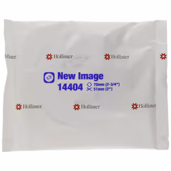 Hollister New Image Cut-to-Fit Convex Flex Wear Skin Barrier with Tape Barrier 2 Size 2 3/4 Blue 5/Bx HOL14404