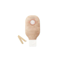 Hollister 18143 New Image 2-Piece 12  Drainable Ostomy Pouch  Pack of 10  Beige  2-1/4  Opening  Red Color Code - ComfortWear Ostomy Pouch