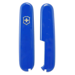 Victorinox Scales for 91mm Swiss Army Knife - Genuine Swiss Victorinox Handles - Translucent Blue