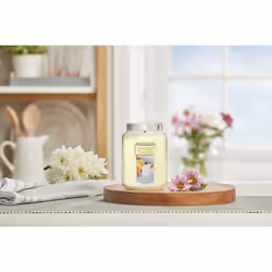 Yankee Candle Juicy Citrus & Sea Salt Scented  Classic 22oz Large Jar Single Wick Candle  Over 110 Hours of Burn Time