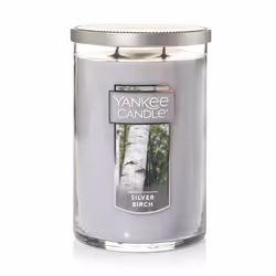 Yankee Candle Silver Birch Scented Classic 22oz Large Tumbler 2-Wick Candle Over 75 Hours of Burn Time