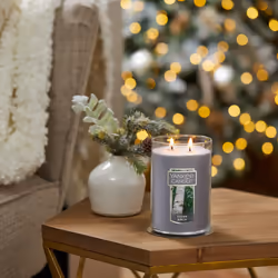 Yankee Candle Silver Birch Scented  Classic 22oz Large Tumbler 2-Wick Candle  Over 75 Hours of Burn Time