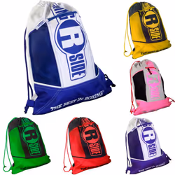 Ringside Boxing Gym Lightweight Glove Bag Blue/White  One Size