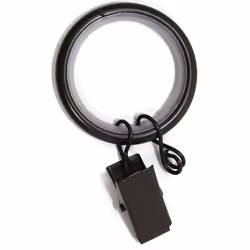 Urbanest 1.25"" Quiet Smooth Drapery Curtain Rod Rings for 1"" Rod wit