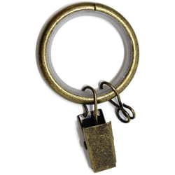 Urbanest 1.25"" Quiet Smooth Drapery Curtain Rod Rings for 1"" Rod wit