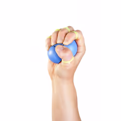 Handmaster Plus Hand Exerciser Soft Blue, Yellow Grip strengthener