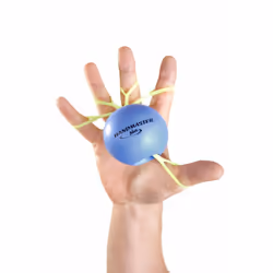 Handmaster Plus Hand Exerciser Soft Blue, Yellow Grip strengthener