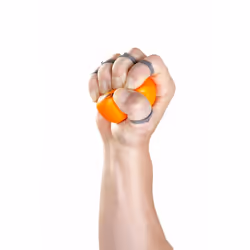 Handmaster Plus Hand Exerciser Firm Orange, Grey Grip strengthener