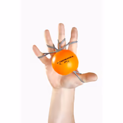 Handmaster Plus Hand Exerciser Firm Orange, Grey Grip strengthener
