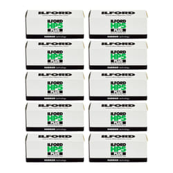 10 Rolls Ilford HP5 400 120 Film