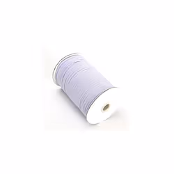 Braided Elastic 144 Yards - White (3/8'' Wide)