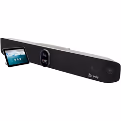 POLY Studio X70, Video collaboration bar, 4K Ultra HD, 7.3x, Black