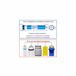 Universal Compatible 100 GPD Reverse Osmosis RO MembraneNSF Certificated 2Pcs