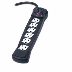 APC P6B, 6 AC outlet(s), NEMA 5–15P, 120 V, 50 - 60 Hz, Black, 1.8 m