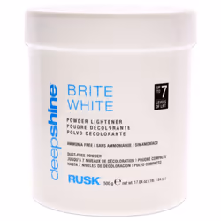 Rusk Deepshine Brite White Powder Lightener For Unisex 17.64 oz Lightener