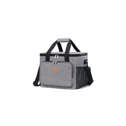 Lifewit Large Cooler Bag Shopping Bag Soft Insulated Picnic Family Cool Bag, Thermal Lunch Bag Cooling Bag for Work Beach Picnic Camping, Grey, 2