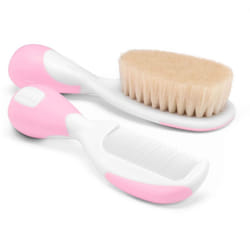 chicco Brush and comb Pink color