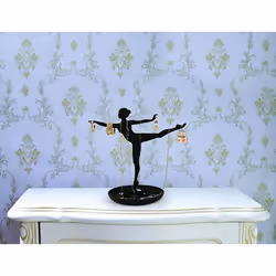 Kikkerland JK08 jewellery holder Black
