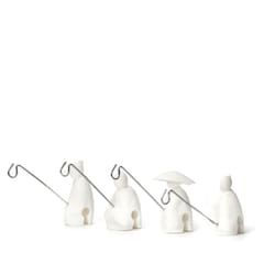 Kikkerland CU127 Tea bag holder White
