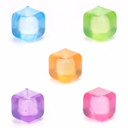 Kikkerland CU165 reusable ice cube Multicolour