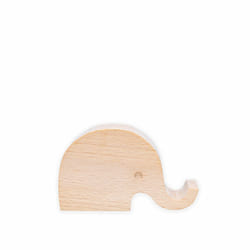 Kikkerland Elephant Beechwood Phone Stand
