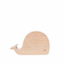 Kikkerland Whale Beechwood Phone Stand