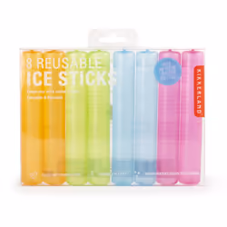 Kikkerland Reusable Ice Sticks 8pk Reusable 12cm Drinks Cold Packs