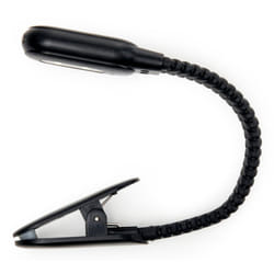 Kikkerland 612615101326 flashlight Black Clip flashlight LED