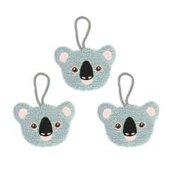 Kikkerland CU321 sponge Koala Nylon, Polyurethane Multicolour 3 pc(s)