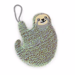 Kikkerland CU322 sponge Sloth Nylon, Polyurethane Multicolour 3 pc(s)