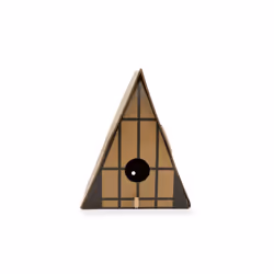 Bird House Kit Nesting Box Feeder A-Frame Wood Design DIY Kikkerland