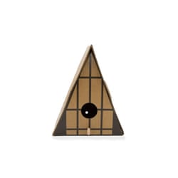 Bird House Kit Nesting Box Feeder A-Frame Wood Design DIY Kikkerland