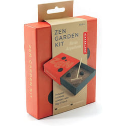 Mini Zen Garden Kit Relax Anywhere Set Desktop Decoration Kikkerland