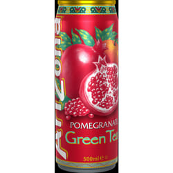 ARIZONA Pomegranate Green Tea - Can 500ml (Pack of 12)