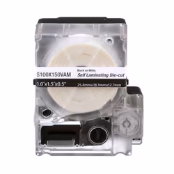 Panduit S100X150VAM, White, 175 pc(s), 1.27 cm, 2.54 cm