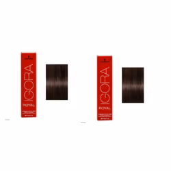 Schwarzkopf Royal Igora Medium Brown - 4-6 - Pack of 2