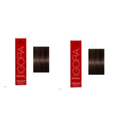 Schwarzkopf Royal Igora Medium Brown - 4-6 - Pack of 2