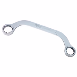 Sunex 993505M 21 mm x 22 mm Fully Polished Half Moon Double Box Wrench