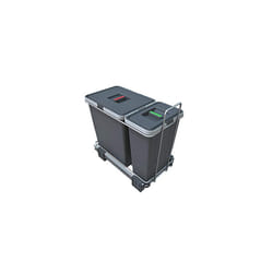 Ecofil PF01 34A1 Removable Separate Recycling Bin for Base, Grey, 23 x 45 x 36 cm