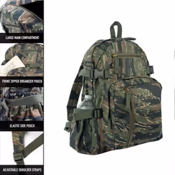 Rothco Khaki Vintage Star Back Pack with Red Star 9162