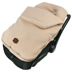 JJ Cole Bundle Me Winter Baby Car Seat Cover and Bunting Bag - Sherpa Lined Infant Car Seat and Baby Carrier Cover - Cozy Winter Baby Car Seat Covers