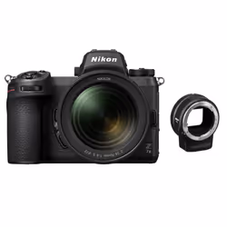 Nikon Z 7II Mirrorless Digital Camera with 24-70mm f/4 Lens and FTZ Adapter Kit