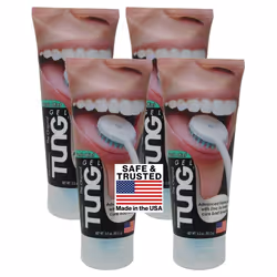 Tung Fresh Mint Tongue Cleaner Gel - Pack of 4