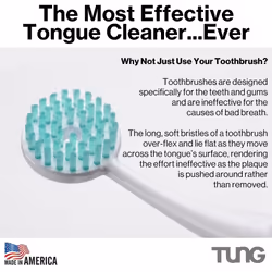 Tung Fresh Mint Tongue Cleaner Gel - Pack of 4