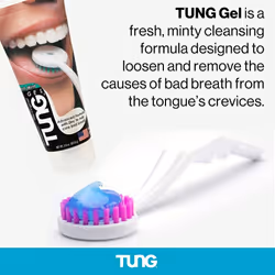 Tung Fresh Mint Tongue Cleaner Gel - Pack of 4